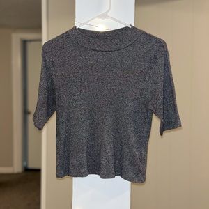H&M Basic Mock Neck Top